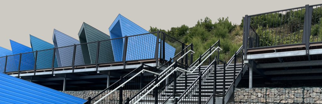 MS Oakes - Construction of 72 Beach huts with supporting deck